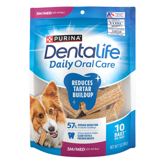 DentaLife Daily Oral Care Chew Treats for Small & Medium Dogs