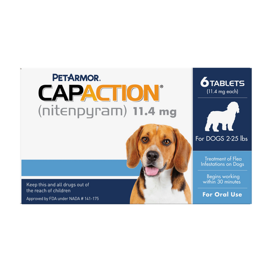 PetArmor® CAPACTION® (nitenpyram) Oral Flea Treatment for Dogs