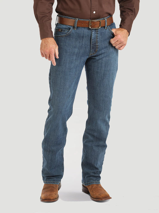 Wrangler 20X Active Flex Regular Fit Jean in Stone Blue