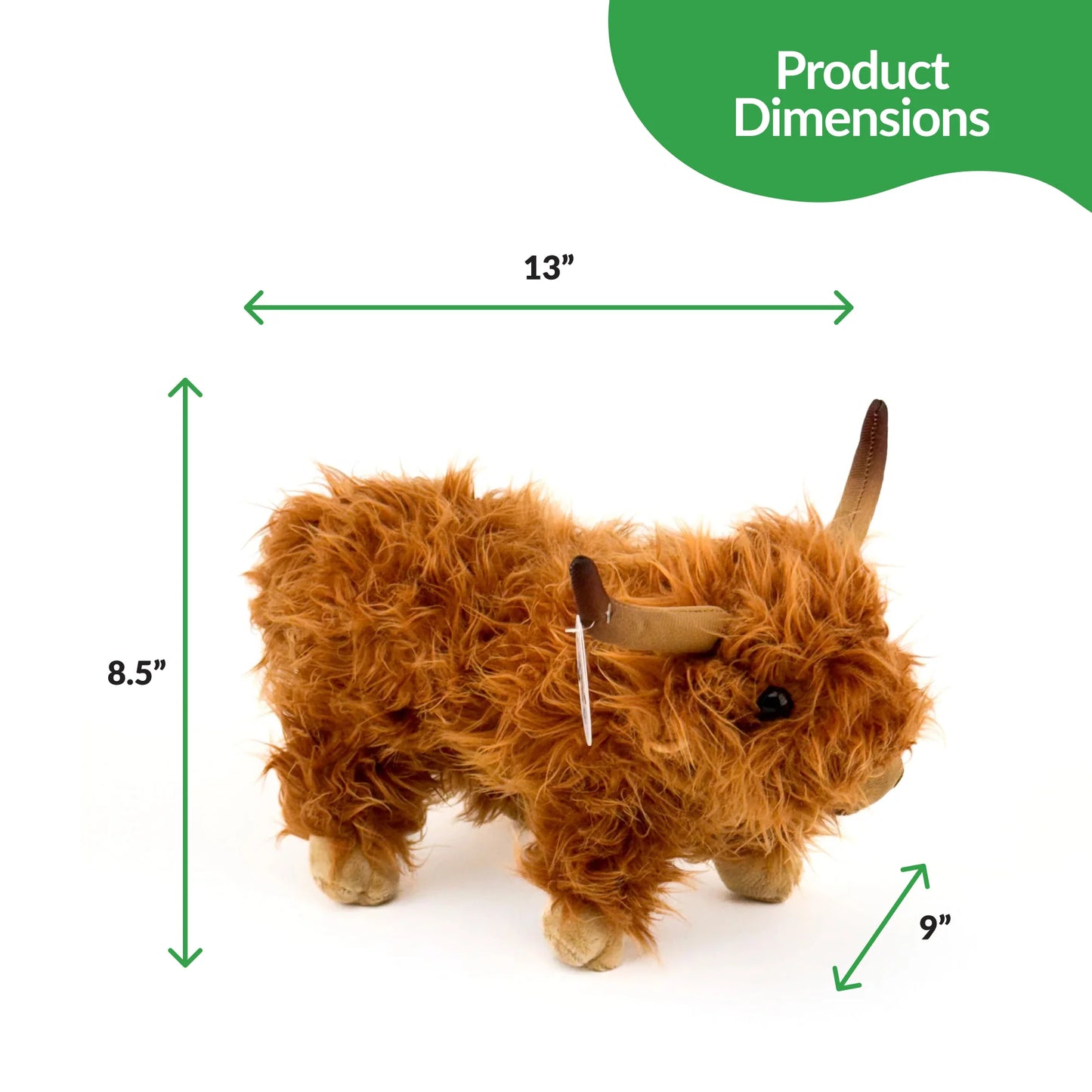 Big Country Toys Highland Plush Cow