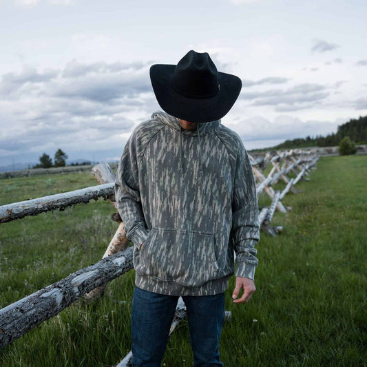 Burlebo Vintage Washed Hoodie in Midland Camo