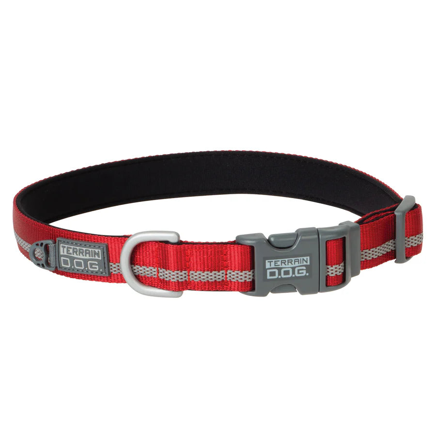 Terrain Dog Reflective Neoprene Snap-N-Go Collar