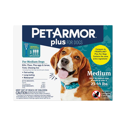 PetArmor® Plus Flea & Tick Topical for Dogs