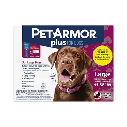 PetArmor® Plus Flea & Tick Topical for Dogs