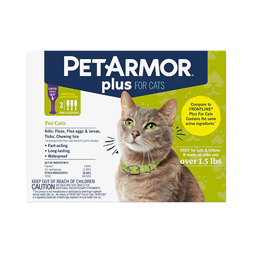 PetArmor Plus Flea & Tick Topical for Cats