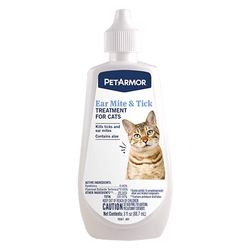 PetArmor® Ear Mite & Tick Treatment for Cats