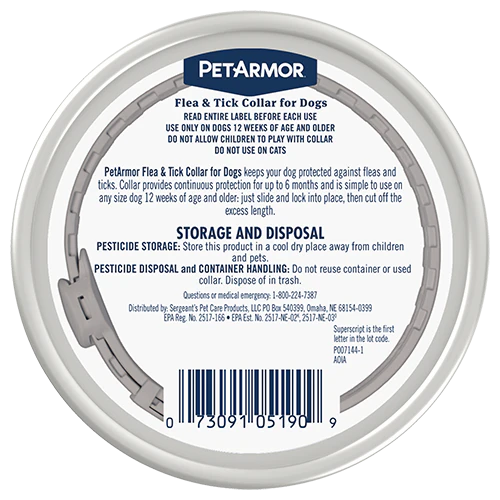 PetArmor Flea & Tick Collar for Dogs