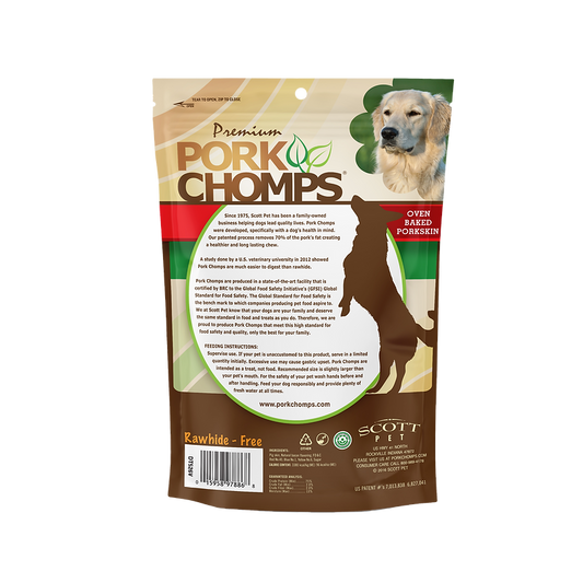 Pork Chomps Bacon Flavor Mini Twist