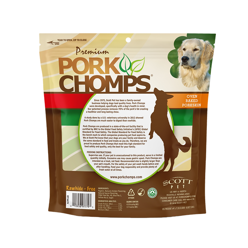 Premium Pork Chomps Assorted Flavor Twists