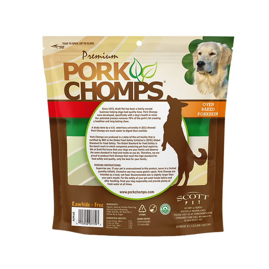 Premium Pork Chomps Assorted Flavor Twists