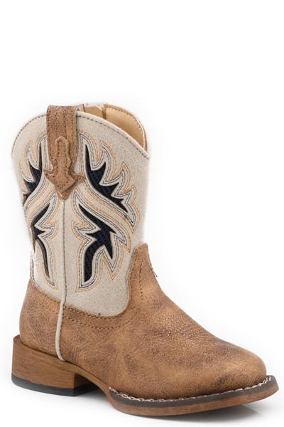 Roper Vintage Tan Draftmaster Boot