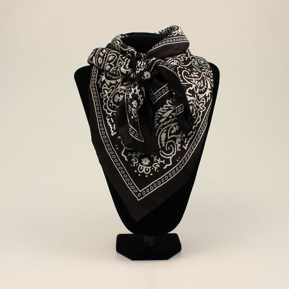 Black Bandana Wild Rag