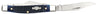 Case Rogers Corn Cob Jig Blue Bone Medium Stockman with Pen Blade