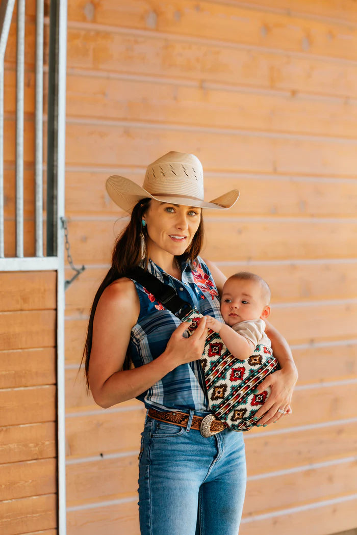 Myra SnugTrail Cotton Baby Carrier in Sunrise Dune