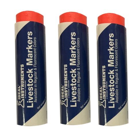 Ideal Orange Livestock Markers