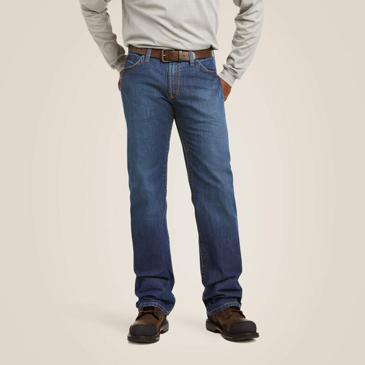 Ariat Flame Resistant M4 Relaxed Basic Boot Cut Jean in Flint