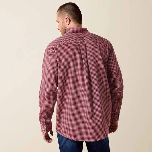 Ariat FR Bell Work Shirt in Wine