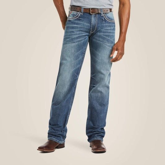 Ariat Men's M4 Low Rise Coltrane Boot Cut Jean in Durango