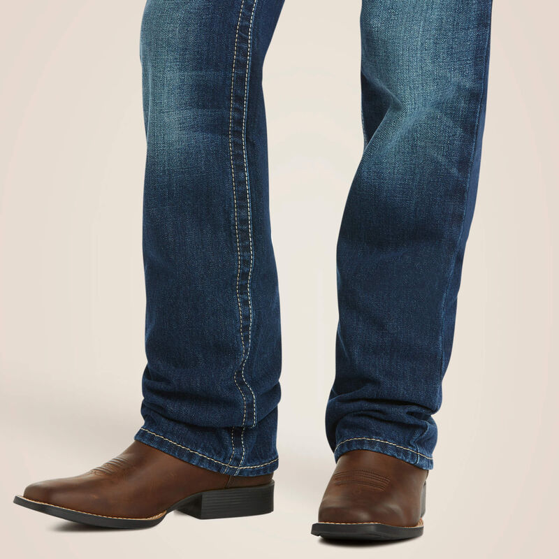 Ariat B5 Slim Boundary Stackable Straight Leg Jean in Cyclone