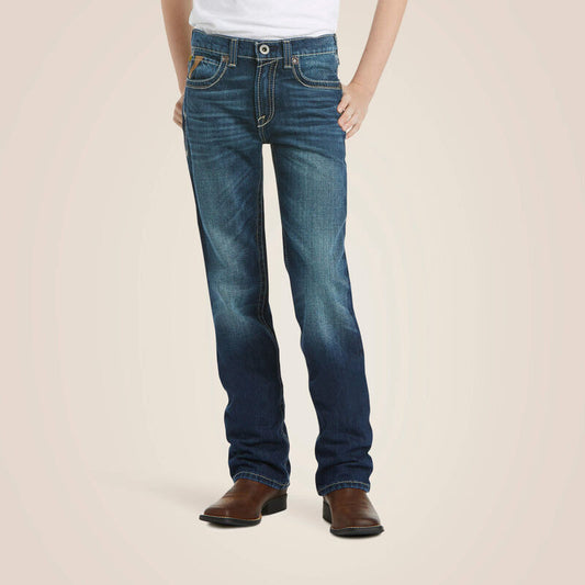 Ariat B5 Slim Boundary Stackable Straight Leg Jean in Cyclone