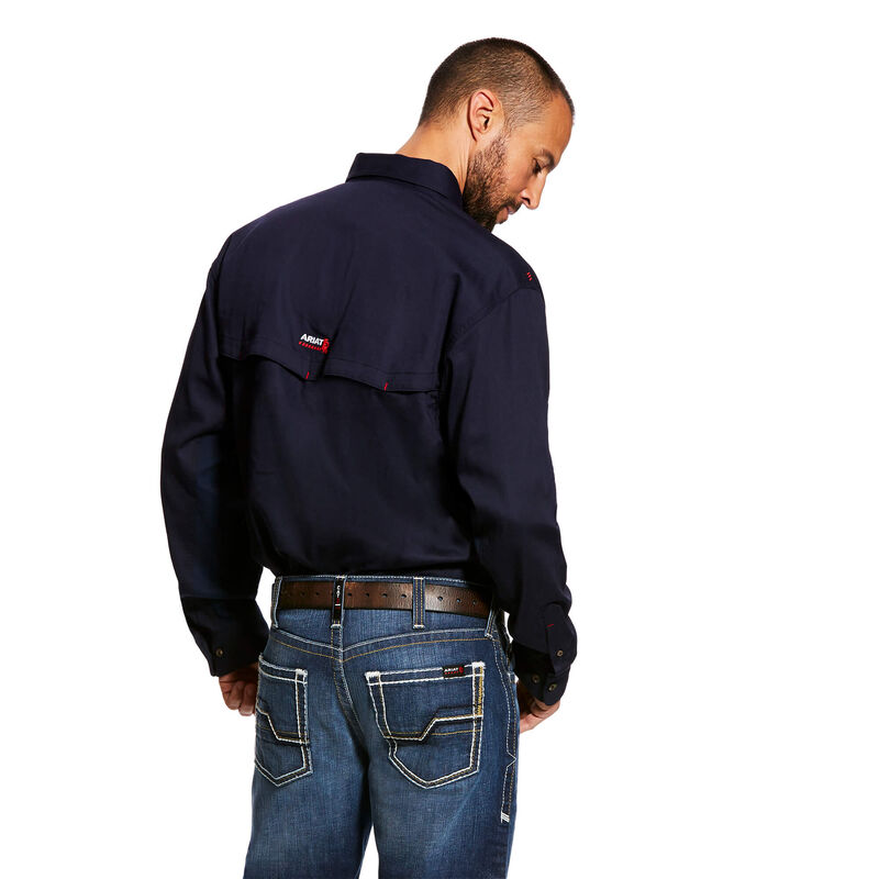 Ariat Flame Resistant Solid Vent Work Shirt