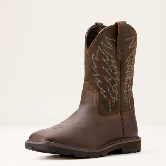 Ariat Groundbreaker Work Boot in Brown