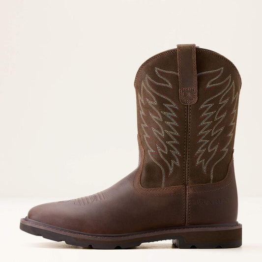 Ariat Groundbreaker Work Boot in Brown