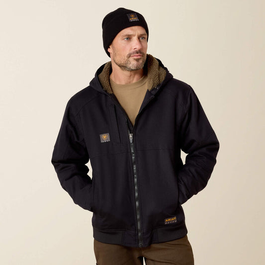 Ariat Men's Black Rebar DuraCanvas Jacket