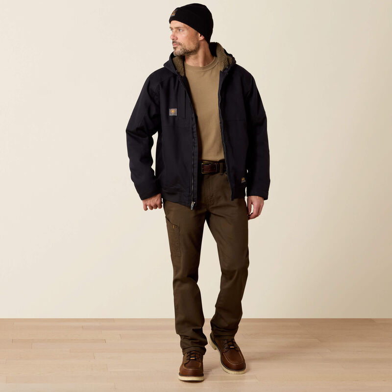 Ariat Men's Black Rebar DuraCanvas Jacket
