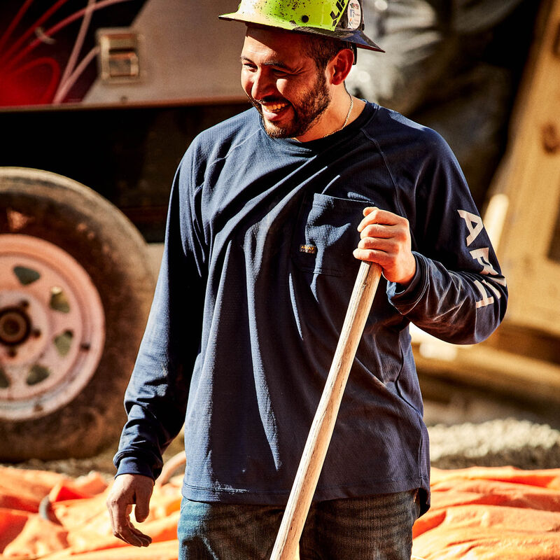 Ariat Rebar Heat Fighter Long Sleeve T-Shirt