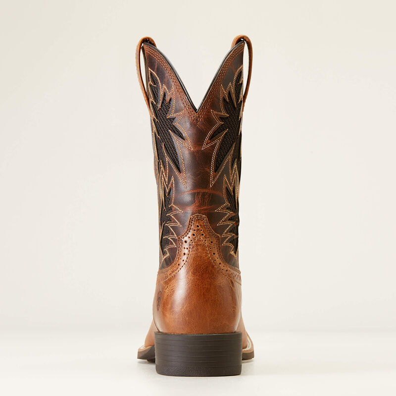 Ariat Sport Cool VentTEK Cowboy Boot in Two Tone Tan