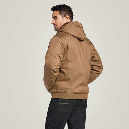 Ariat Rebar DuraCanvas Jacket in Field Khaki