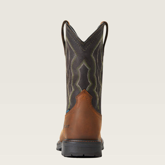 Ariat RigTek Wide Square Toe Waterproof Composite Toe Work Boot