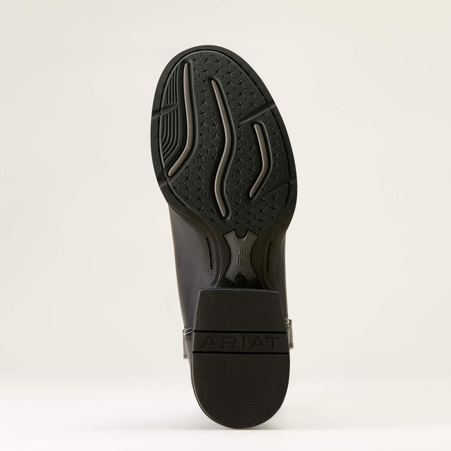 Ariat Sport Stratten Cowboy Boot in Black Deertan