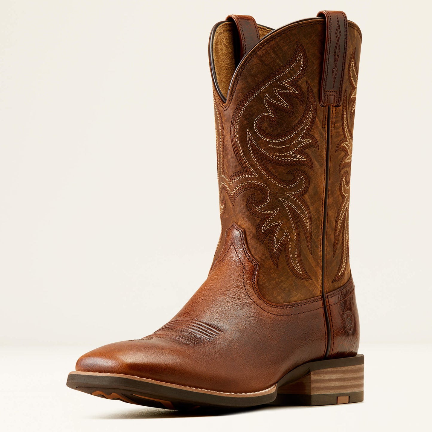Ariat Men's Slingshot Beasty Brown/Rugged Tan Cowboy Boot