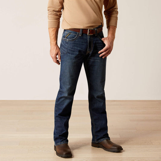 Ariat Rebar M4 Relaxed Rail Boot Cut Jean in Encinitas