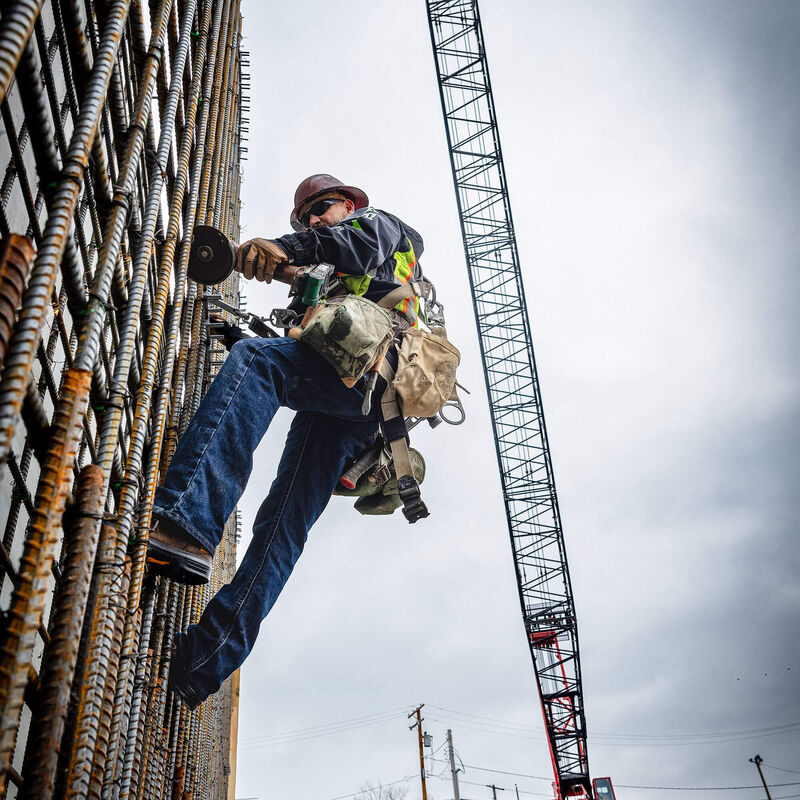 Ariat Rebar M4 Relaxed Rail Boot Cut Jean in Encinitas