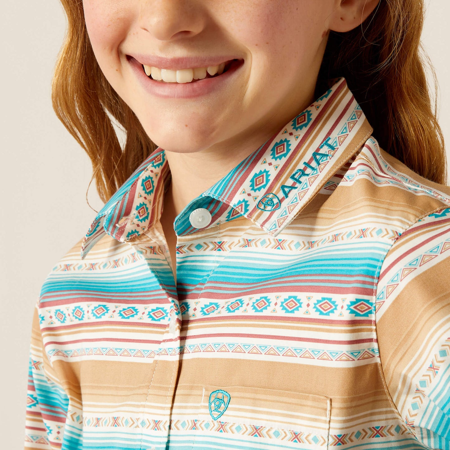 Ariat Girl's Fallon Serape Team Kirby Shirt