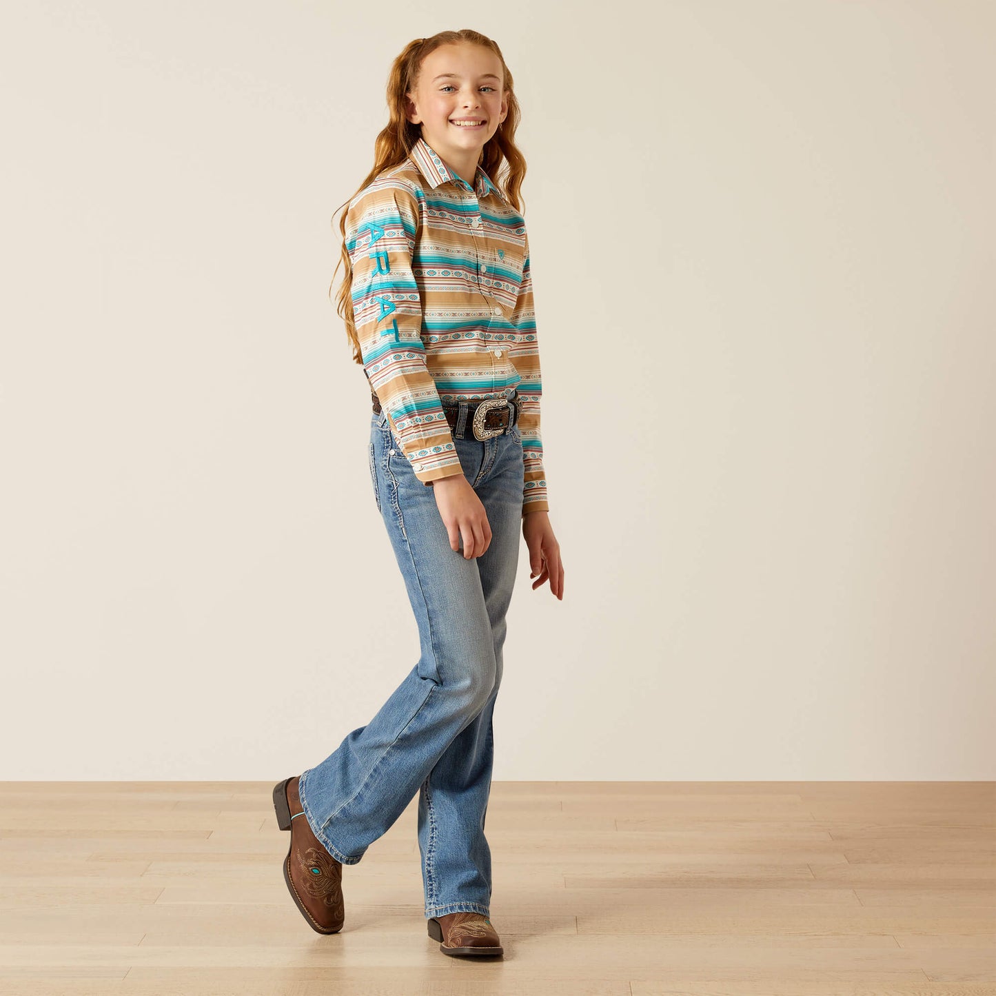 Ariat Girl's Fallon Serape Team Kirby Shirt