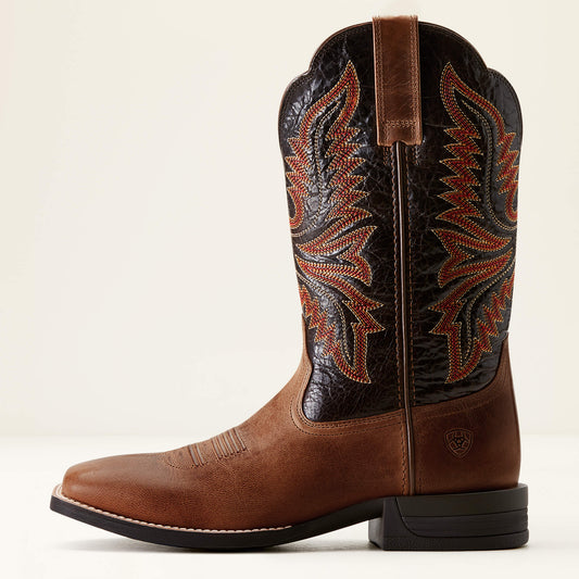 Ariat Men's Mesa Tan Brush Creek Cowboy Boot