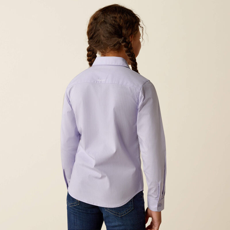 Ariat Girls' Kirby Shirt in Lavender