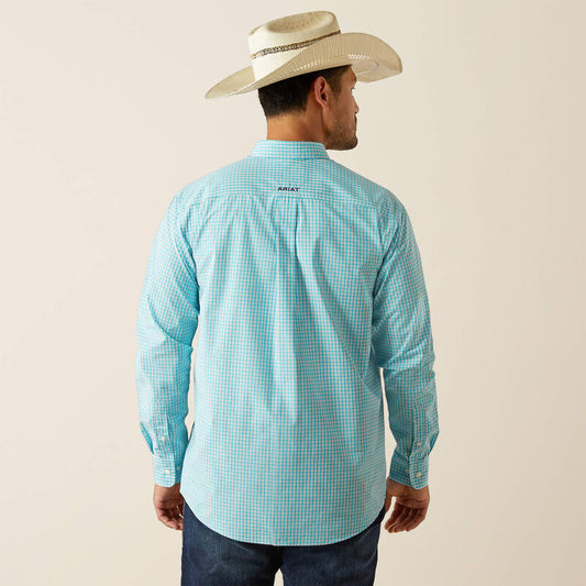 Ariat Pro Series Wilmer Classic Fit Shirt in Light Blue