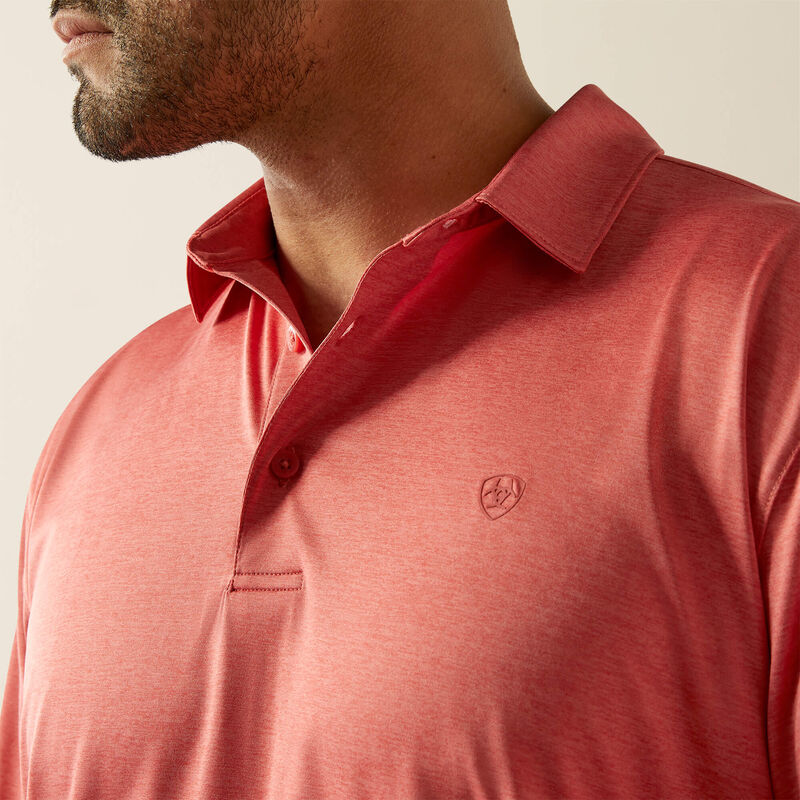 Ariat Charger 2.0 Polo in Chrysanthemum