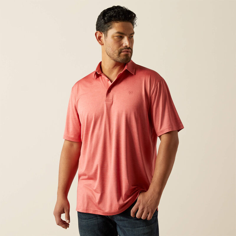 Ariat Charger 2.0 Polo in Chrysanthemum