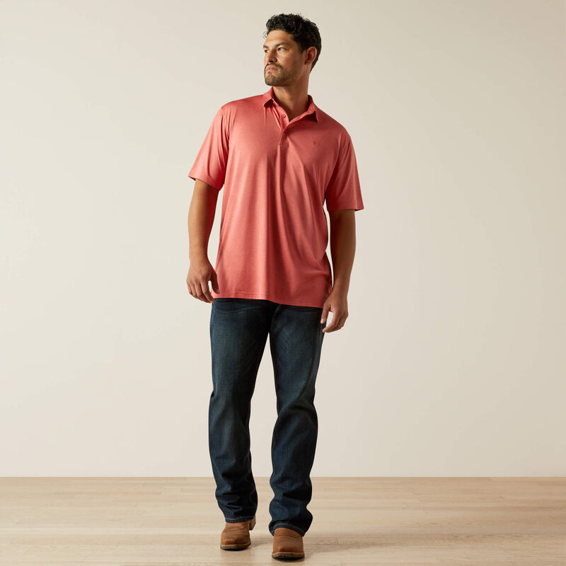 Ariat Charger 2.0 Polo in Chrysanthemum