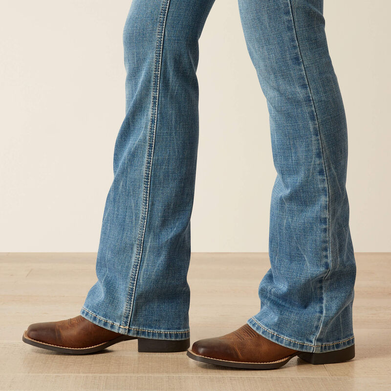Ariat Perfect Rise Naz Boot Cut Jeans in Crete