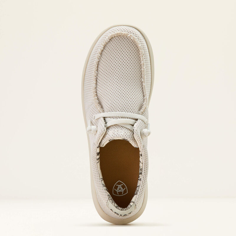 Ariat Hilo Shoe in Cream Mesh