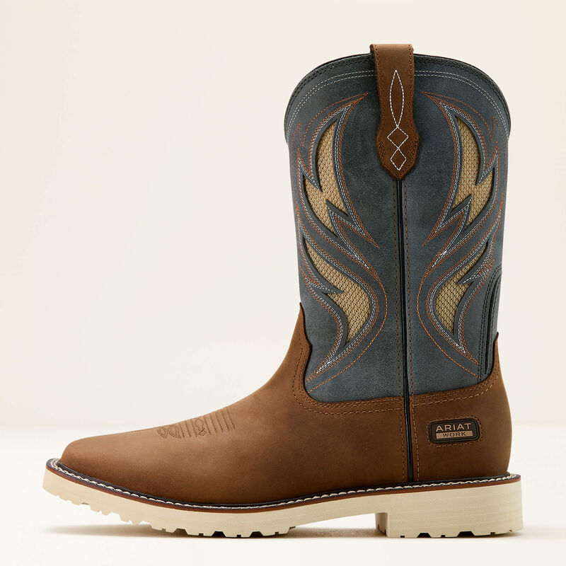 Ariat Activator VentTEK Work Boot in Alamo Brown & Stone Gray