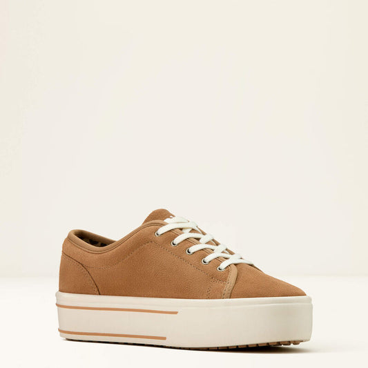 Ariat Skylar Sneaker in Dark Tan Suede
