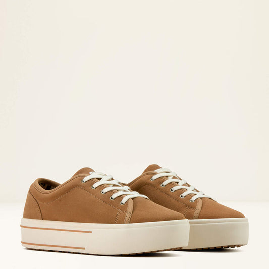Ariat Skylar Sneaker in Dark Tan Suede